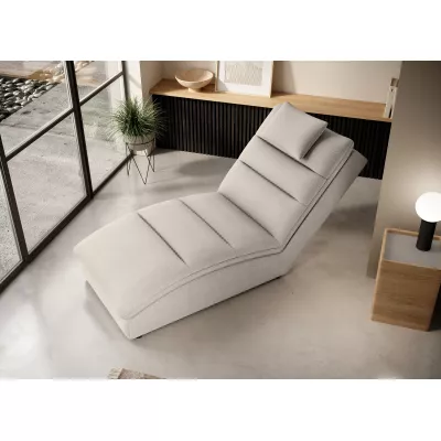 Bequeme Chaiselongue ARIELLA - hellbeige