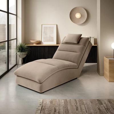 Bequeme Chaiselongue ARIELLA - Beige