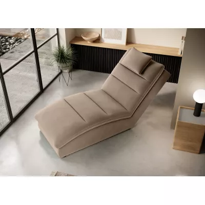 Bequeme Chaiselongue ARIELLA - Beige
