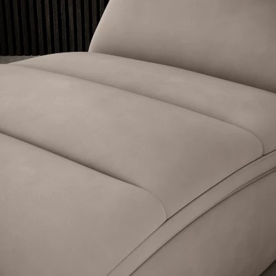 Bequeme Chaiselongue ARIELLA - Latte