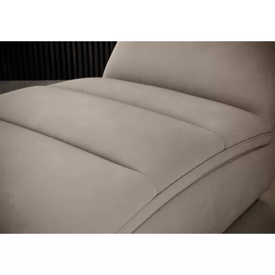 Bequeme Chaiselongue ARIELLA - Latte