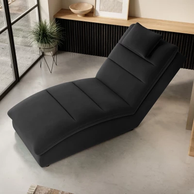 Bequeme Chaiselongue ARIELLA - Anthrazit