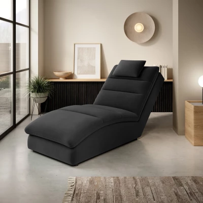 Bequeme Chaiselongue ARIELLA - Anthrazit