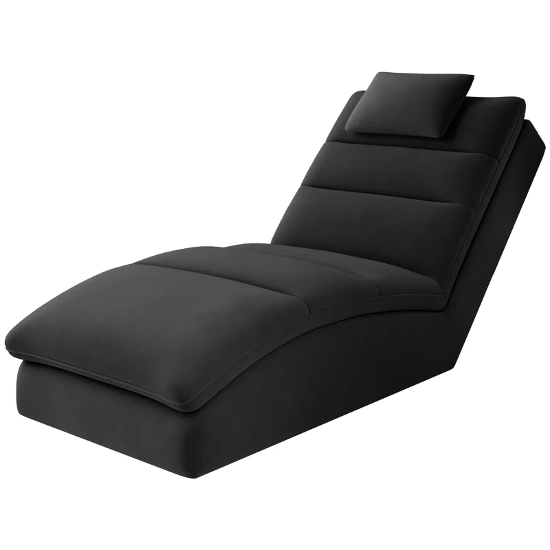 Bequeme Chaiselongue ARIELLA - Anthrazit