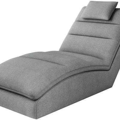 Bequeme Chaiselongue ARIELLA - grau