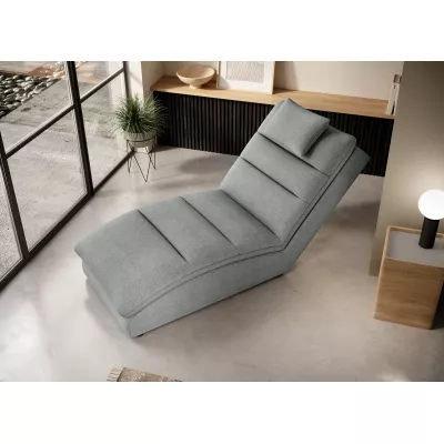 Bequeme Chaiselongue ARIELLA - grau