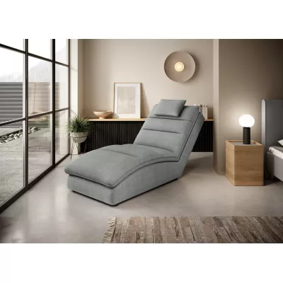 Bequeme Chaiselongue ARIELLA - grau