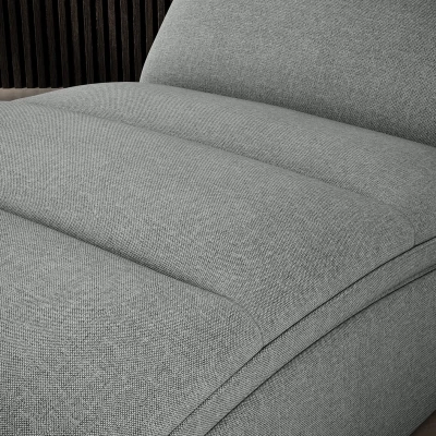Bequeme Chaiselongue ARIELLA - grau
