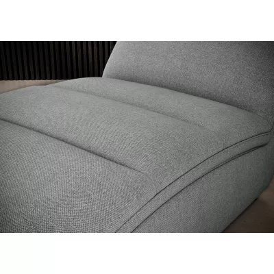 Bequeme Chaiselongue ARIELLA - grau