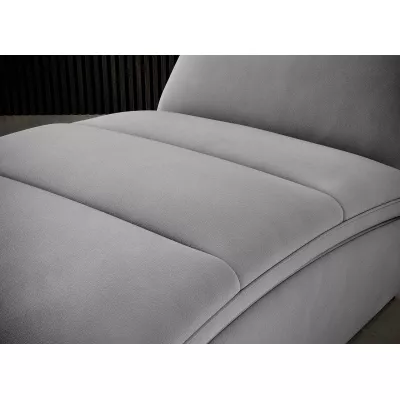 Bequeme Chaiselongue ARIELLA - hellgrau