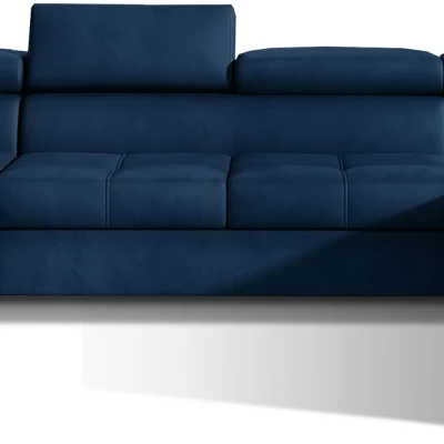 U-förmiges Sofa MARIS – blau, linke Ausführung