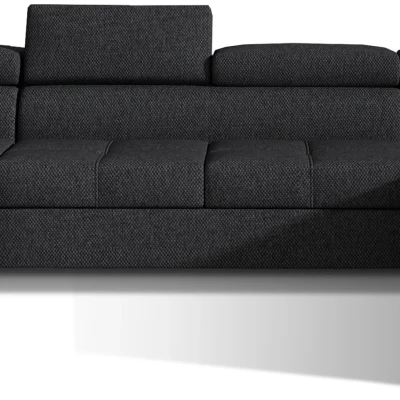 U-förmiges Sofa MARIS – dunkelgrau, linke Ausführung