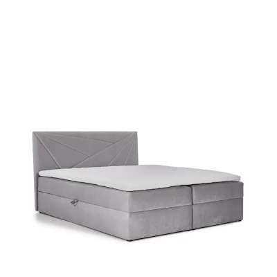 Boxspringbett 120x220 IVANA 5 - rot + GRATIS Matratzenauflage