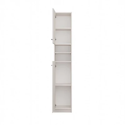 Schmaler Badezimmerschrank JANNO - Kaschmir