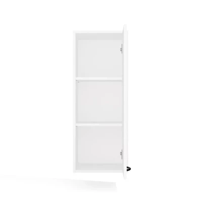 Schmaler Schmaler Badschrank LUCENZA - weiß