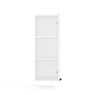 Schmaler Schmaler Badschrank LUCENZA - weiß