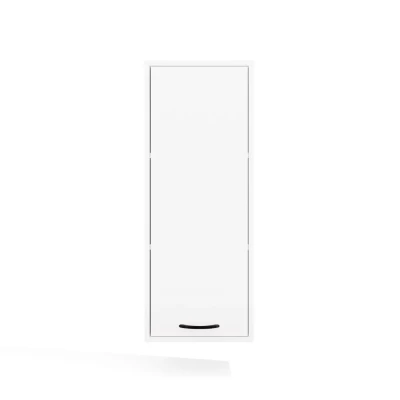 Schmaler Schmaler Badschrank LUCENZA - weiß