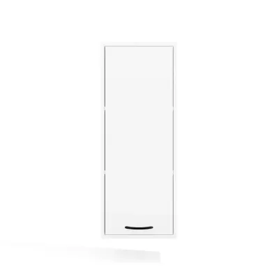 Schmaler Schmaler Badschrank LUCENZA - weiß