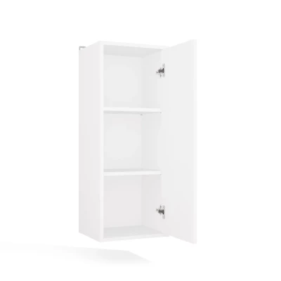 Schmaler Schmaler Badschrank LUCENZA - weiß