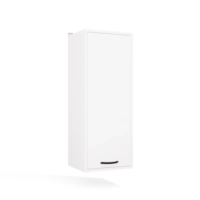 Schmaler Schmaler Badschrank LUCENZA - weiß
