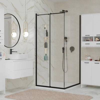 Badezimmerschrank unter dem Waschbecken LUCENZA - weiß