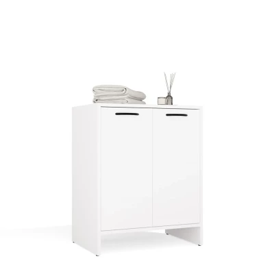 Badezimmerschrank unter dem Waschbecken LUCENZA - weiß