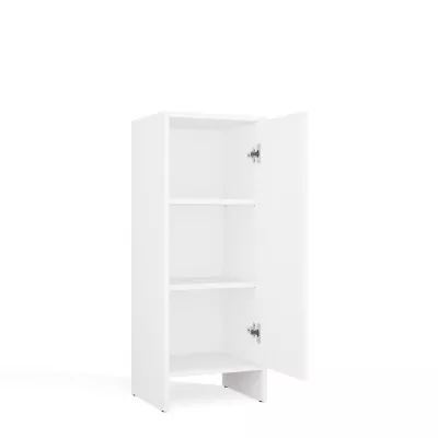 Schmaler Badezimmerschrank LUCENZA - weiß