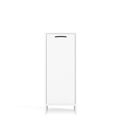 Schmaler Badezimmerschrank LUCENZA - weiß
