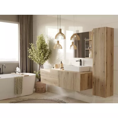 Badezimmerschrank VIRELLA - Eiche