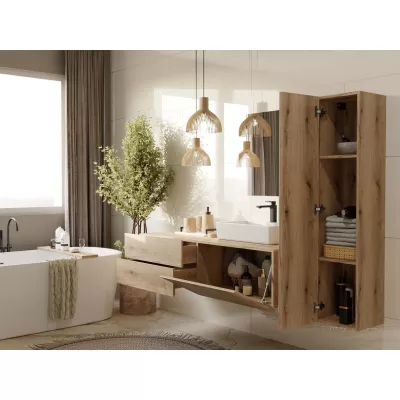 Badezimmerschrank VIRELLA - Eiche