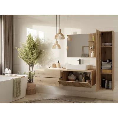 Badezimmerschrank VIRELLA - Eiche