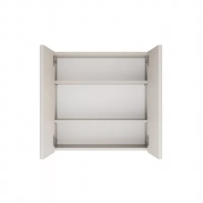 Badezimmerschrank mit Spiegel MARGO - Kaschmir