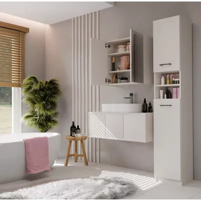 Badezimmerschrank mit Spiegel MARGO - Kaschmir