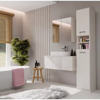 Badezimmerschrank mit Spiegel MARGO - Kaschmir
