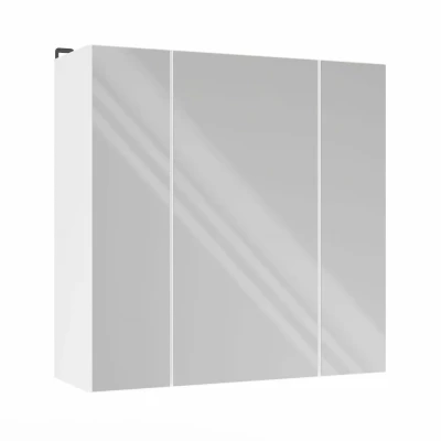 Badezimmerschrank mit Spiegel MARGO - weiß