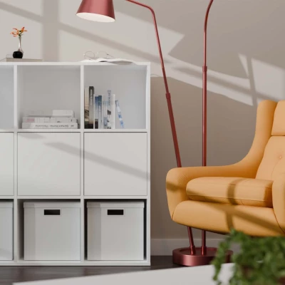 Büroregalsystem RAINIS – weiß