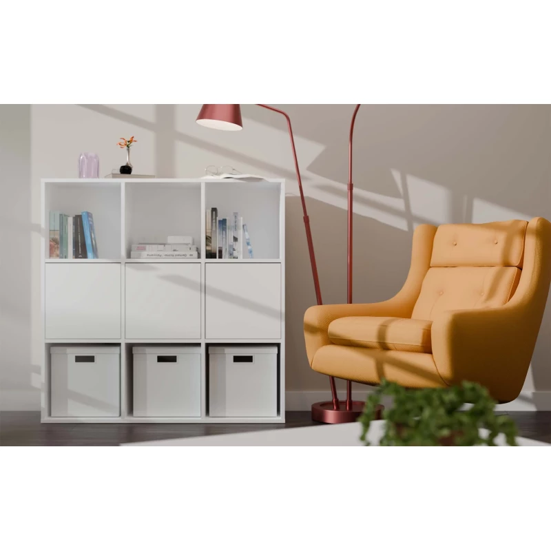 Büroregalsystem RAINIS – weiß