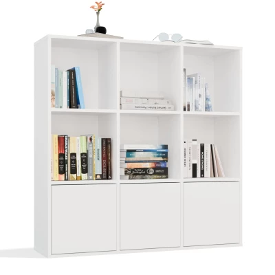 Büroregalsystem RAINIS – weiß