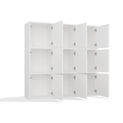 Büroregalsystem RAINIS – weiß