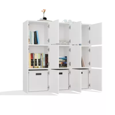 Büroregalsystem RAINIS – weiß
