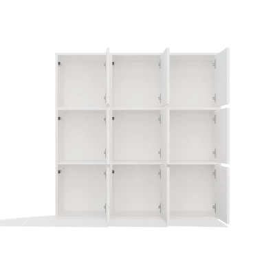 Büroregalsystem RAINIS – weiß