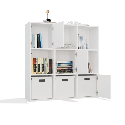 Büroregalsystem RAINIS – weiß