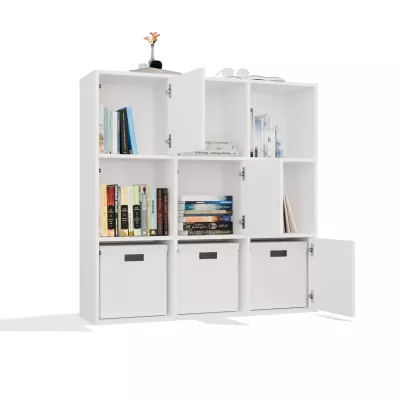 Büroregalsystem RAINIS – weiß