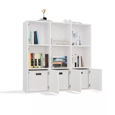 Büroregalsystem RAINIS – weiß