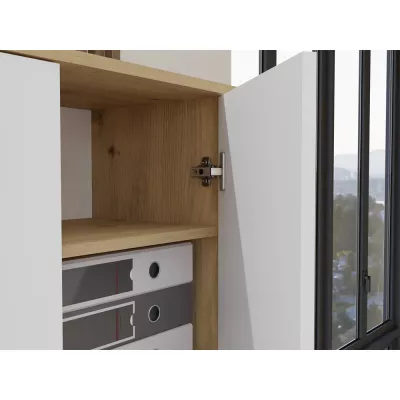 RAINER Büroregalsystem – Eiche Artisan