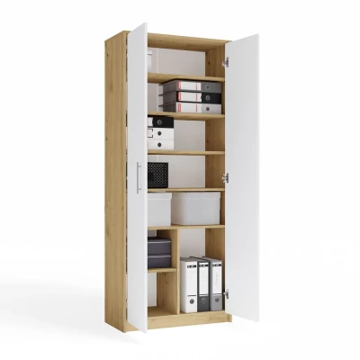 RAINER Büroregalsystem – Eiche Artisan