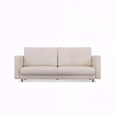 Dreisitzer-Schlafsofa DELVO – beige