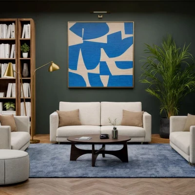 Dreisitzer-Schlafsofa DELVO – beige