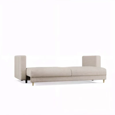 Dreisitzer-Schlafsofa DELVO – beige