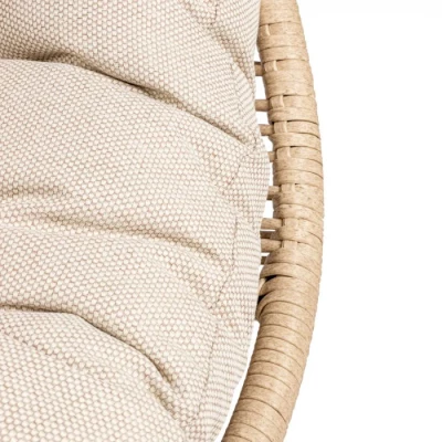 Rattan-Gartenstuhl FJORA - beige